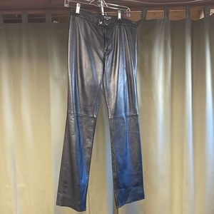 RALPH LAUREN GENUINE LEATHER PANTS
